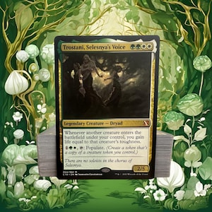 Custom Commander Deck – Trostani, Selesnya&#39;s Voice – 100 Cards – Built with Authentic Magic Cards