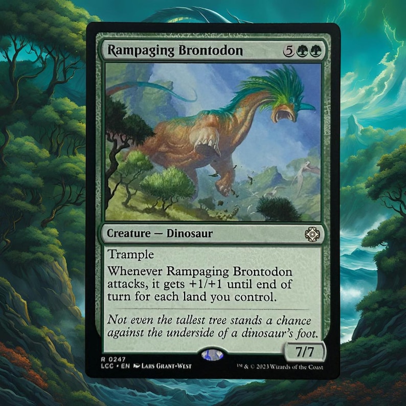 MTG Commander Deck EDH Deck Aesi, Tyrant of Gyre Strait 100 Magic Cards Custom Deck Lands Landfall Simic image 3