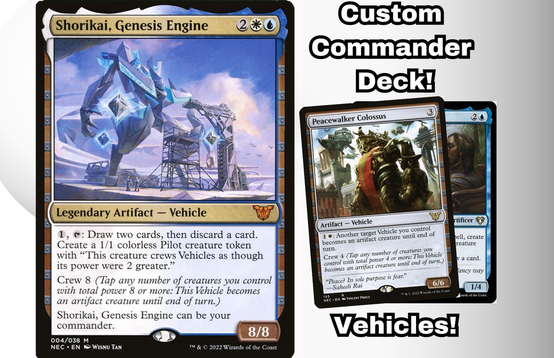 MTG Commander Deck EDH Deck Shorikai, Genesis Engine 100 Magic Cards