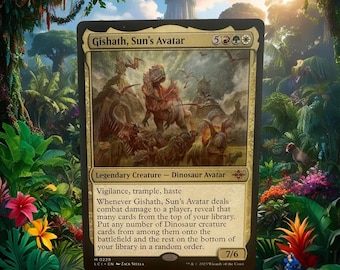 mtg gishath commander deck Gishath, Sun's Avatar main image 1