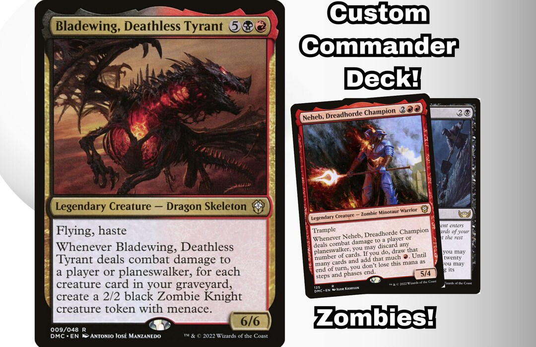MTG Commander Deck EDH Deck Bladewing, Deathless Tyrant Magic Cards