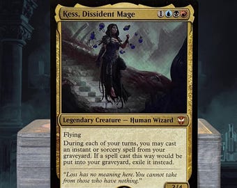 Custom Phoenix Tribal Commander EDH Deck - Syrix, Carrier of the Flame - MTG  Magic - Etsy