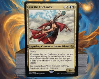 Zur the Enchanter ENCHANTMENTS Esper Magic MTG Custom Commander Deck - Etsy
