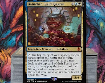 mtg xanathar card Magic the Gathering, Secret Lair: Death Is In The Eyes of the Beholder –  Card Monster Games main image 1
