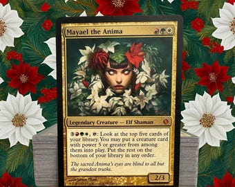 mtg mayael the anima commander deck Mtg Demon Commander Deck MTG Commander Deck  Mayael The Anima Naya Big  Creatures  100 Custom Magic Cards Eldrazi Incursion