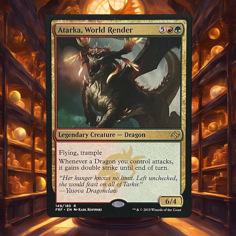 MTG Commander Dragon Deck EDH Deck Miirym, Sentinel Wyrm 100 Magic ...