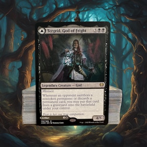 MTG Commander Deck EDH Deck Tergrid, God of Fright 100 Magic Cards Custom Deck Discard Sacrifice Black