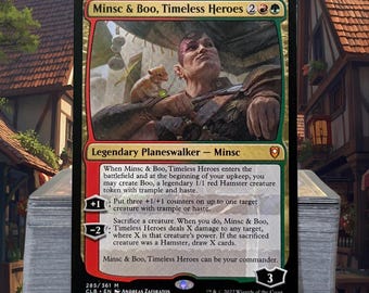 mtg minsc and boo commander deck Forge: & Boo, Timeless Heroes Timeless Heroes deals X damage to any target Replying to @melon_stuffer send this