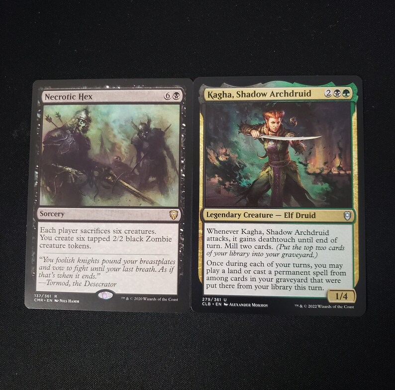 MTG Commander Deck EDH Deck the Necrobloom 100 Magic Cards Custom Deck