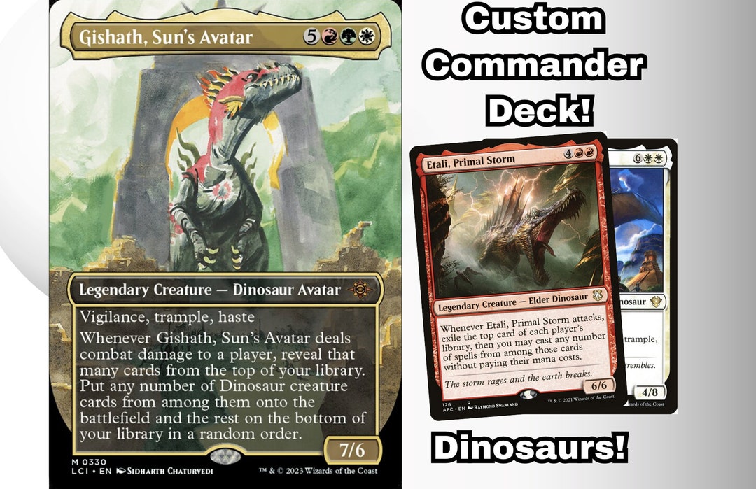 MTG Commander Deck EDH Deck Gishath, Sun