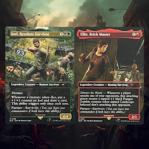 last of us mtg cards The Join Ellie Magic The Gathering Trading Card