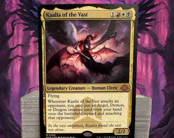 MTG Commander Deck EDH Deck Kaalia of the Vast 100 Magic Cards Custom Deck Angel Demon Dragon Deck