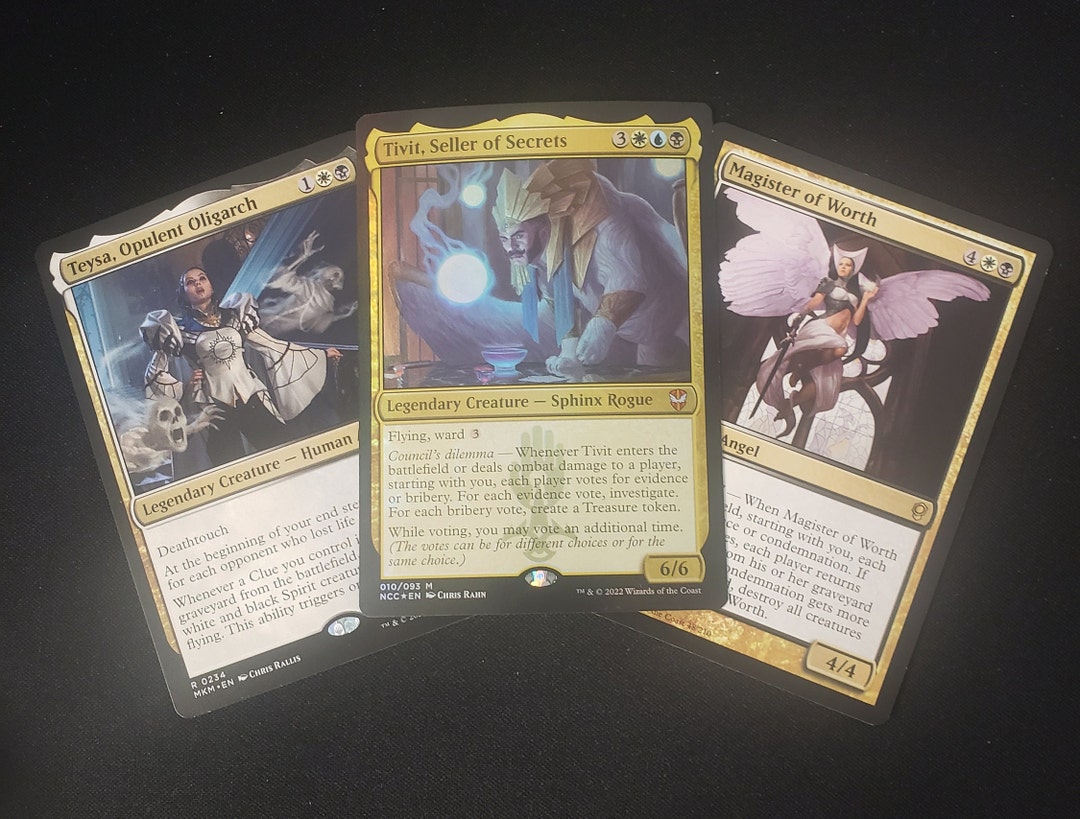 MTG Commander EDH Deck Tivit, Seller of Secrets 100 Cards Custom Deck