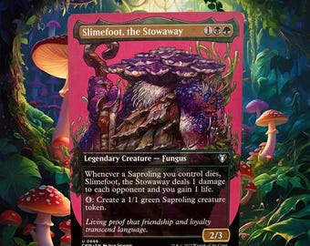 Commander Fungus Deck - Custom MTG Magic the Gathering Slimefoot EDH 100  Cards Ready to Play - Etsy