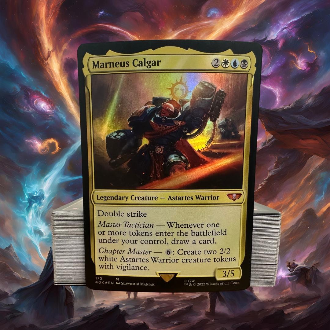 MTG Commander Deck EDH Deck Marneus Calgar 100 Magic Cards Custom Deck ...