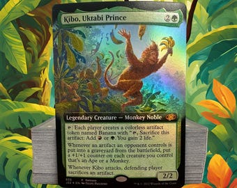 Custom Ape Tribal Commander EDH Deck - Kibo, Uktabi Prince - Monkey MTG  Magic - Etsy