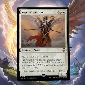 MTG Commander Angel Deck EDH Deck Lyra Dawnbringer 100 cartas mágicas Custom Deck Ángeles Tribal Mono Blanco imagen 6