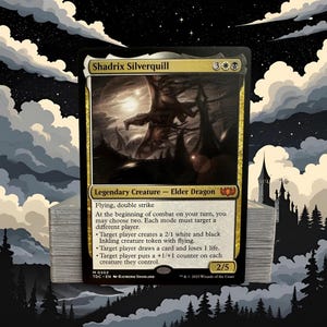 Shadrix Silverquill Commander Deck EDH 100 Magic Cards Custom Deck MTG Tokens Orzhov