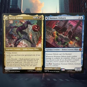 mills cards mtg Gamegenic MTG Premium Art Sleeves - Marvel: Green Goblin - (105ct) Standard  Size TCG Card Protection - Magic The Gathering Matte Finish Deck Sleeves -  Officially Licensed, Card Games