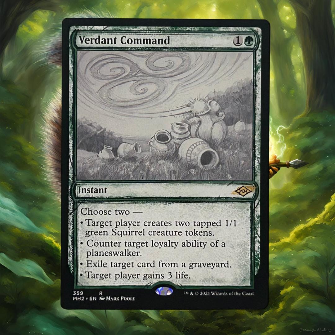 MTG Commander Deck EDH Deck Chatterfang, Squirrel General 100 Magic Cards  Custom Deck Squirrels Tokens Green Black Golgari - Etsy Israel