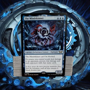 MTG Commander EDH Deck The Mindskinner 100 Magic Cards Custom Deck Blue Mill