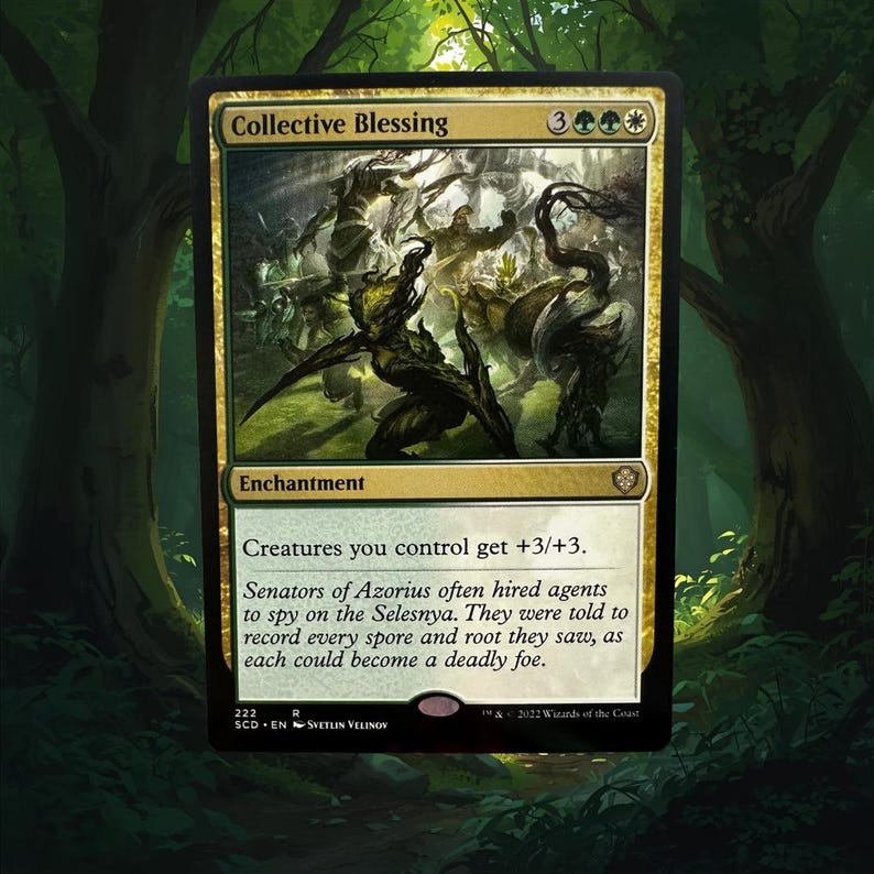 MTG Commander Deck EDH Deck Rhys the Redeemed 100 Magic Cards Custom ...