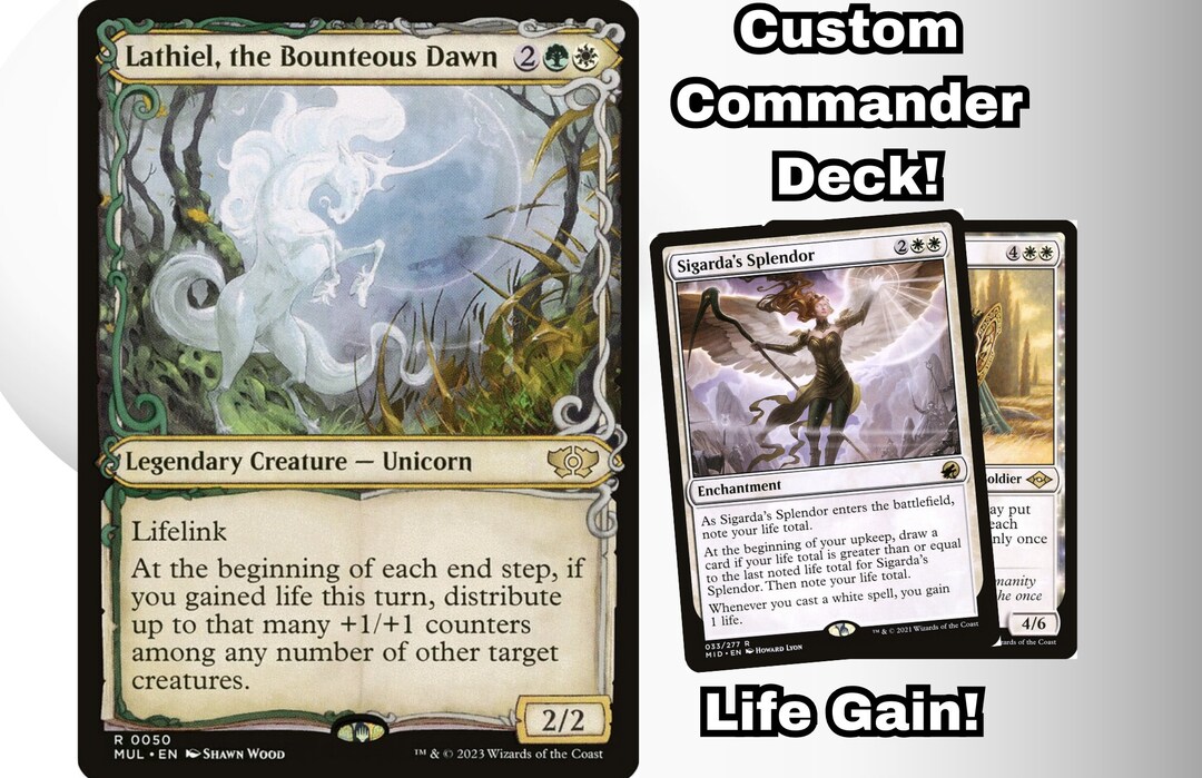thumbnail image 2 of MTG Showcase Lathiel, The Bounteous Dawn - Commander - Magic The Gathering (Near Mint) 2 of 4