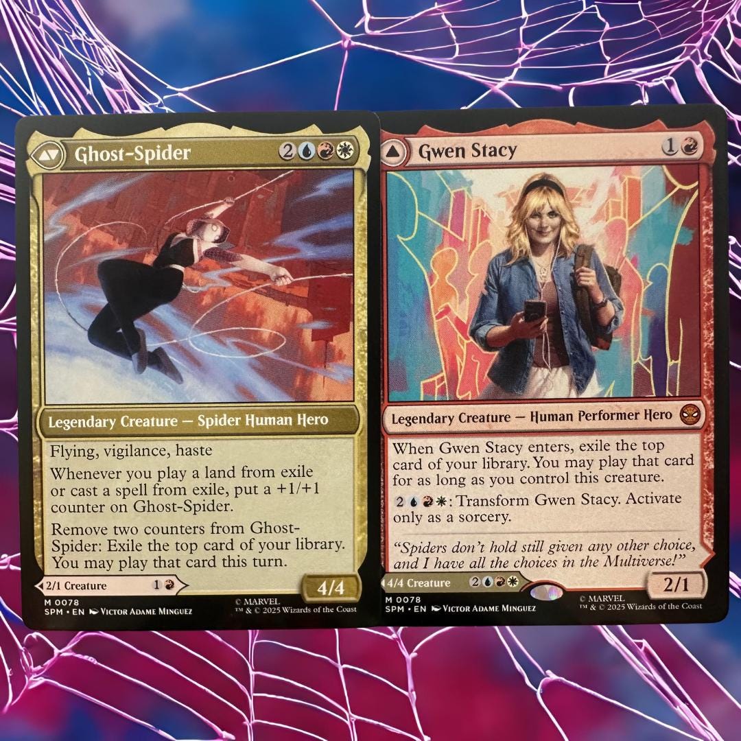gwen stacy mtg card Magic The Gathering - Marvel's Spider-Man main image 1