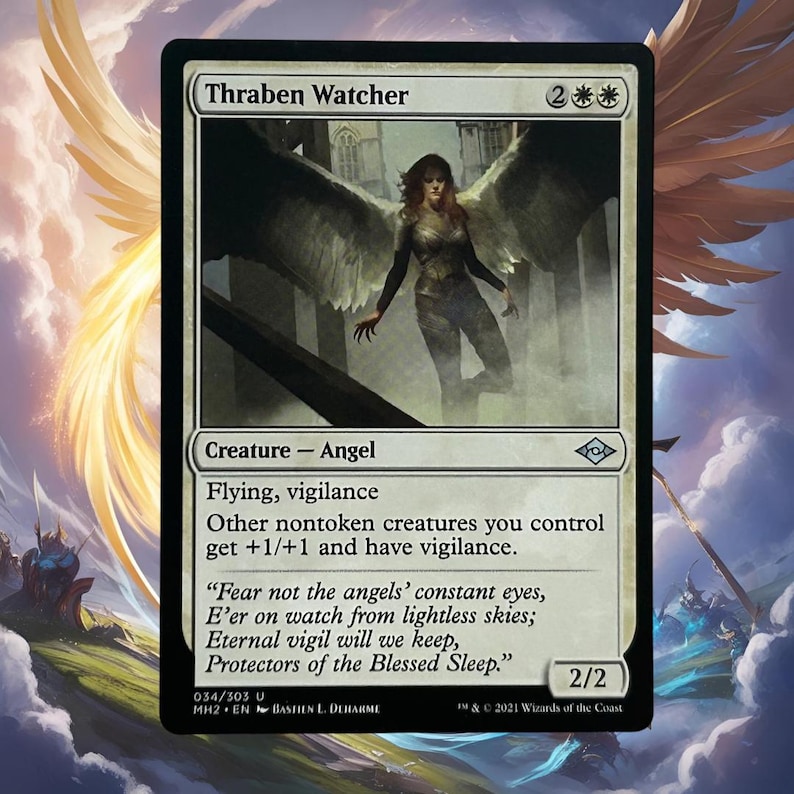 MTG Commander Angel Deck EDH Deck Lyra Dawnbringer 100 cartas mágicas Custom Deck Ángeles Tribal Mono Blanco imagen 5