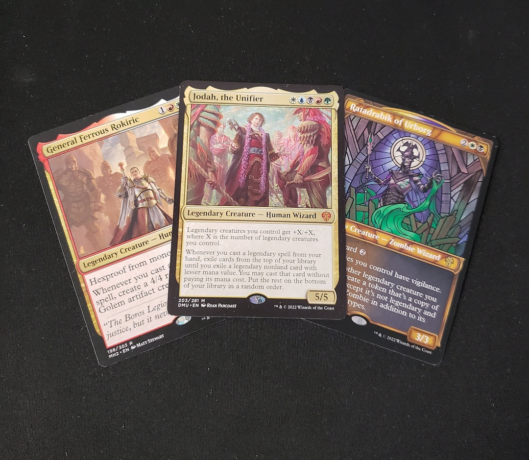 MTG Commander Deck EDH Deck Jodah, the Unifier 100 Magic Cards Custom ...