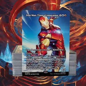 Ironman Playmat - Etsy