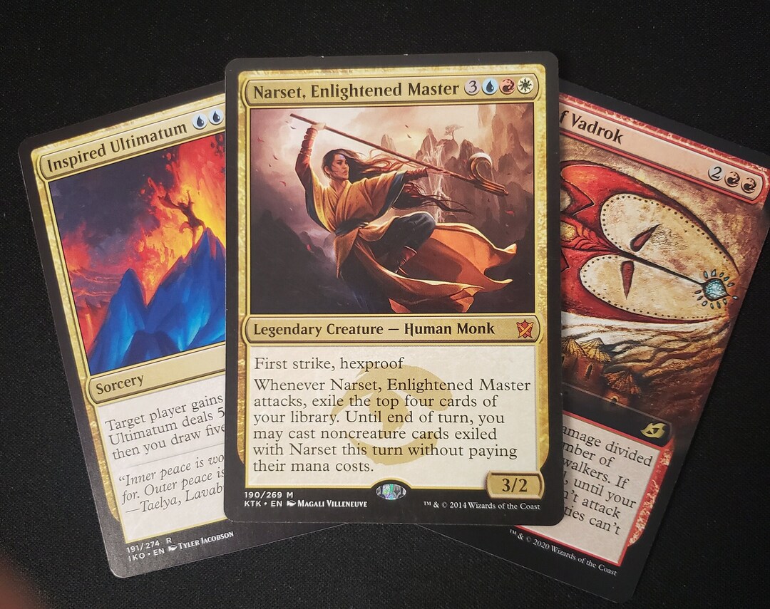 MTG Commander Deck EDH Deck Narset, Enlightened Master 100 Magic Cards ...