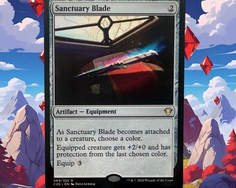 mtg knuckles commander deck EDH Deck the Echidna 100 Magic Cards Custom Deck Red Artifacts Treasures Sonic Attach to target creature you control Knuckles the Echidna (Commander) |
