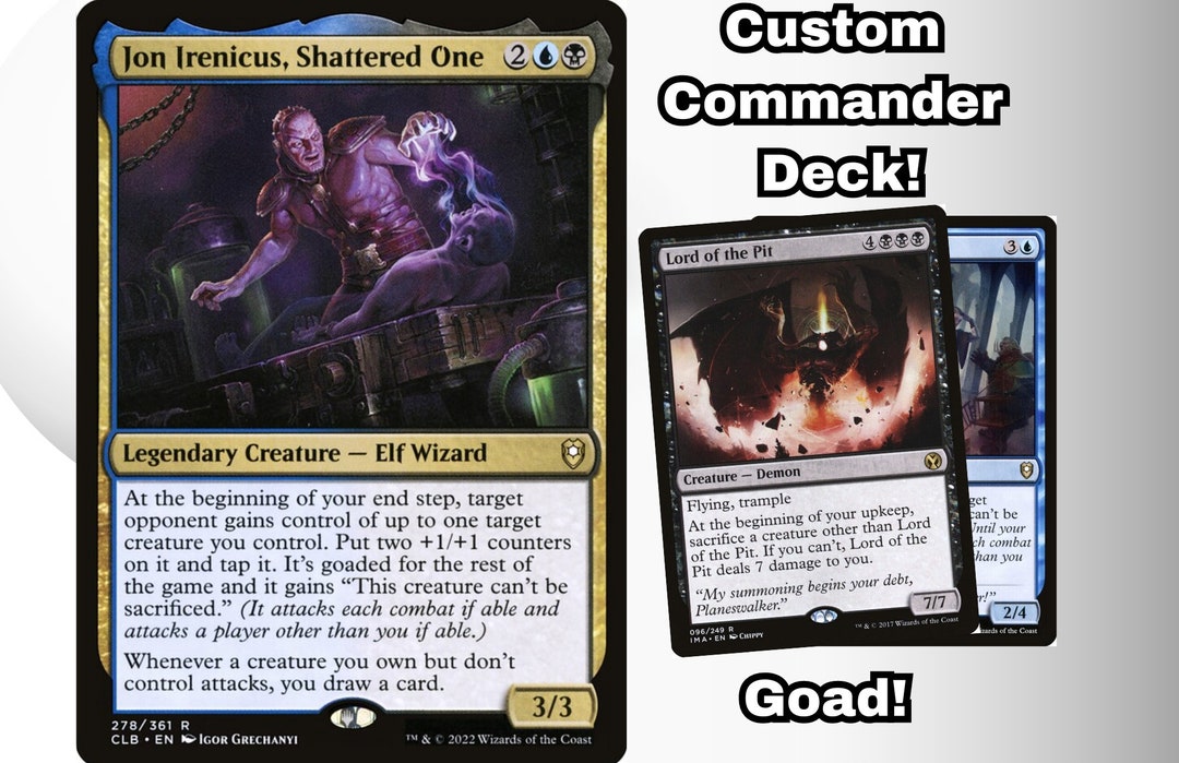 MTG Commander Deck EDH Deck Jon Irenicus, Shattered One 100 Magic Cards