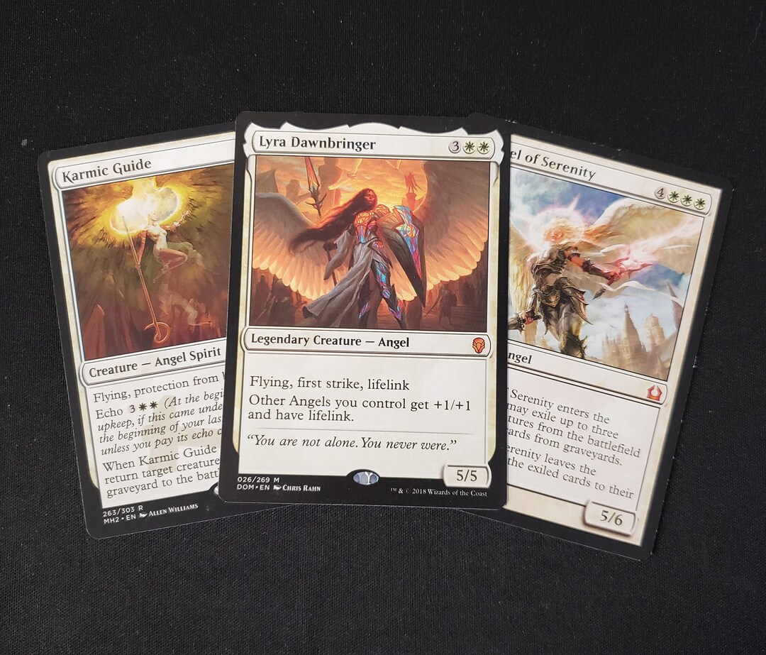 MTG Commander Angel Deck EDH Deck Lyra Dawnbringer 100 Magic Cards Custom Deck Angels Tribal