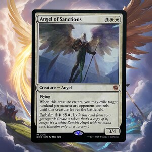 MTG Commander Angel Deck EDH Deck Lyra Dawnbringer 100 cartas mágicas Custom Deck Ángeles Tribal Mono Blanco imagen 7
