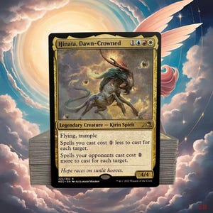 MTG Commander Deck EDH Deck Hinata, Dawn-Crowned 100 Magic Cards Custom Deck Powerful Jeskai Red White Blue Target