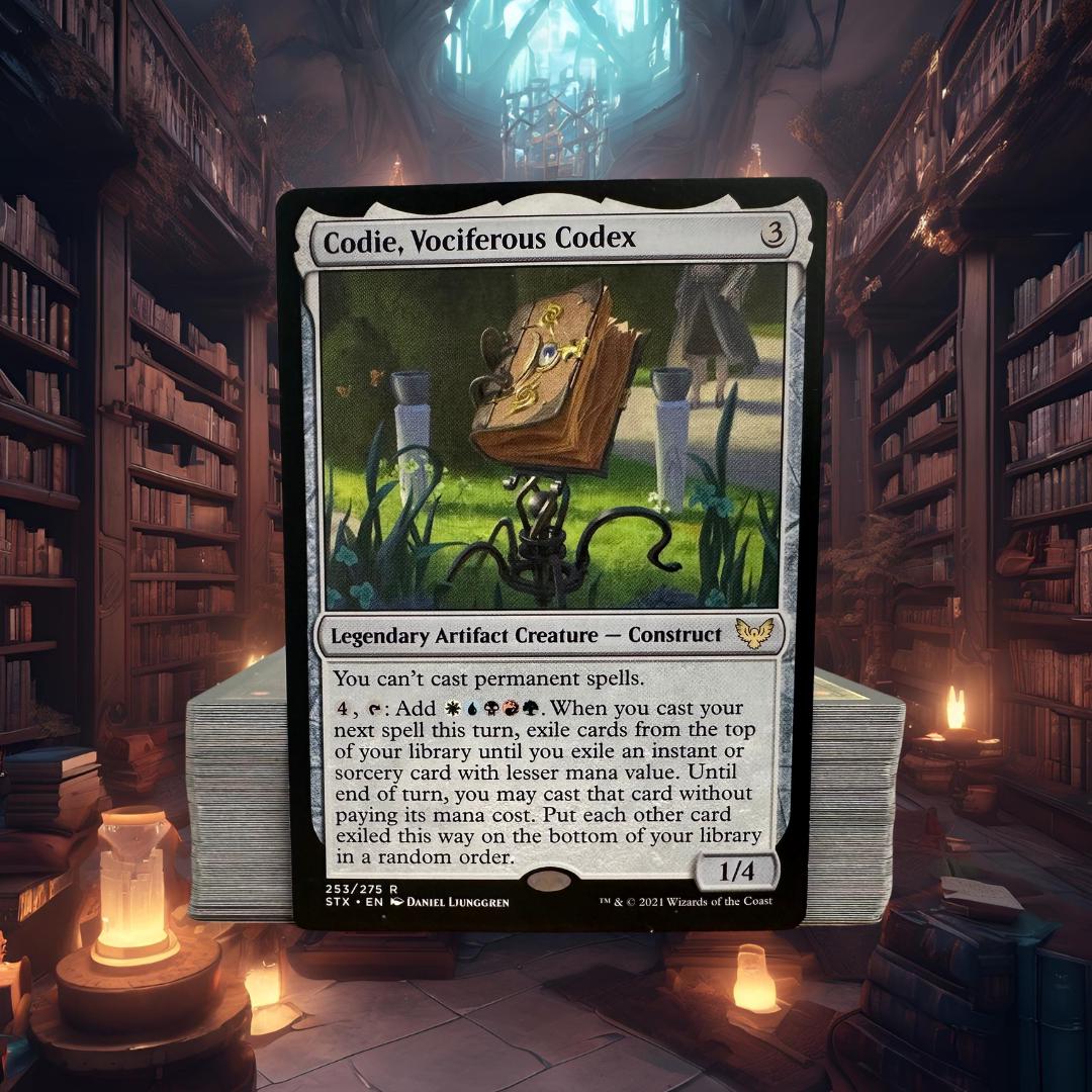 MTG Commander Deck EDH Deck Codie, Vociferous Codex 100 Magic Cards ...