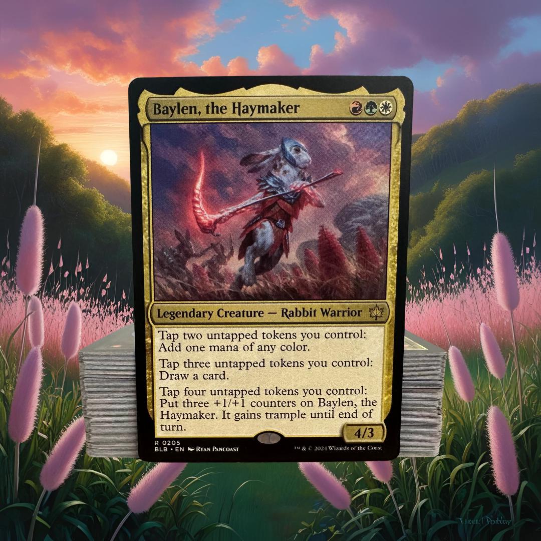 MTG Commander Deck Baylen, the Haymaker Custom EDH Deck 100 Magic Cards