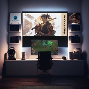 Samurai Warrior 36″ × 18″ Gaming Mouse Pad - Precision Meets Artistry - Level Up Your Setup