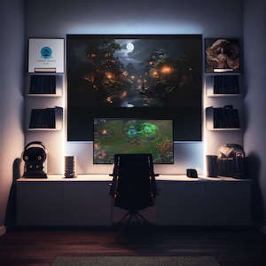 Anime Village Japanese Gaming Mouse Pad - Extra Large Desk Mat for Gamers