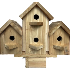 4- Hole birdhouse