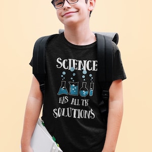 Science Shirt, Chemistry Teacher T-Shirt, Funny Science Experiment Shirt, Geeky Chem Lab, Gift for Science Teacher, Cute Shirt for Kids