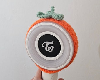 Twice Lightstick inspired crochet fruit cover
