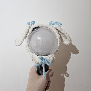 BTS inspired crochet lightstick handmade cover