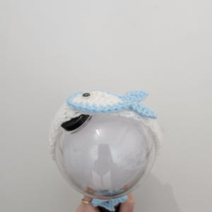 BTS Jin inspired tuna crochet lightstick cover