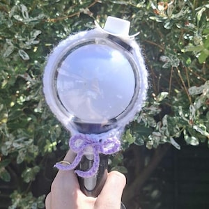 BTS inspired cowboy crochet lightstick cover
