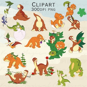 Land Before Time Hand Drawn Clipart