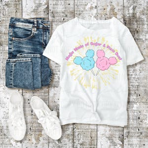 Magic Made Of Sugar & Pixie Dust PNG T-Shirt Design
