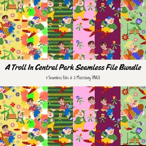A Troll In Central Park Seamless File Bundle